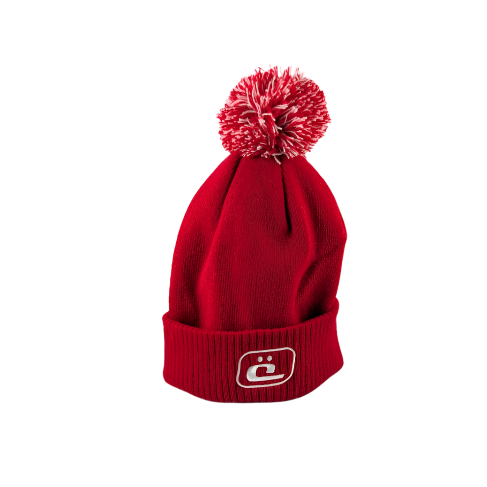 Bojtos sapka - Tebeléd piros / fehér